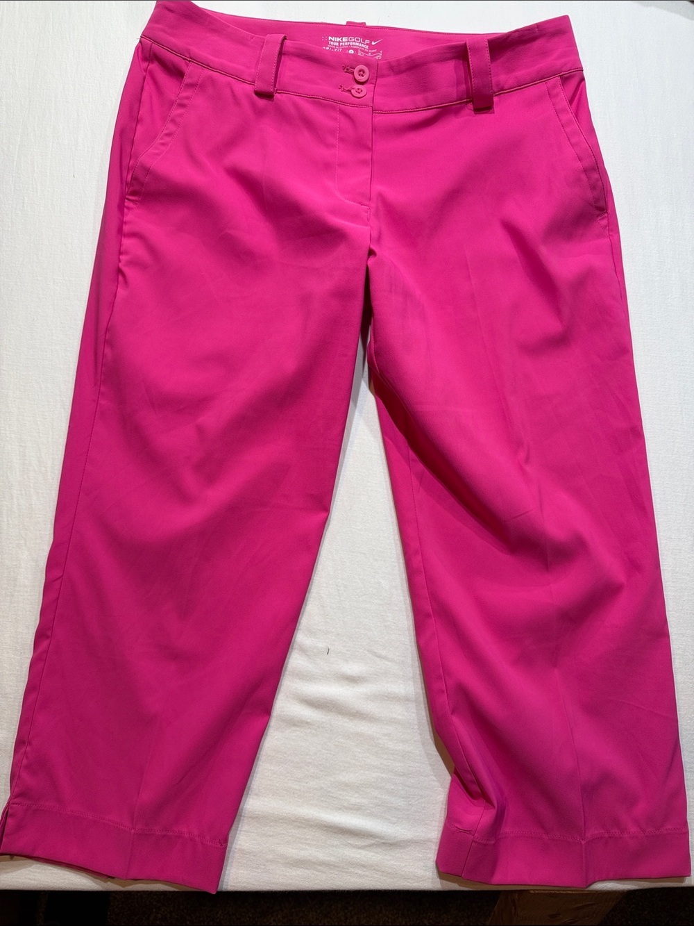 Nike Golf Women's Bright Fuchsia Capri Pants